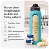 Asbirg | Glas Protein Shaker 700ml – BPA-frei, Produktbild-Vorschau 2