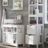 Badmöbel-Set Vicco Vilda Weiß 3 Teile, Model 56277 Produktbild-Vorschau 4