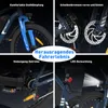 A collage of four close-up images showcasing different features of an e-bike. Voir les images du produit