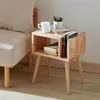 Noční stolek HOMLA SINAR přírodní 40x30x51 cm Náhled obrázku produktu 3