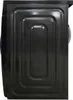 Side view of a black washing machine. Produktbild-Vorschau