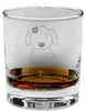 Mr. & Mrs. Panda Tumbler Glas Hund Dame - Transparent - Produktbild-Vorschau 2