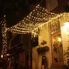 3x3 meter lichtgordijn, binnen, warm wit, 300 LED's. Productafbeelding-voorbeeld 6