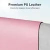 Sous-mains Aothia Tapis de souris en cuir Antidérapant Voir les images du produit 2