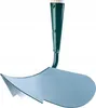 A close-up shot of a garden tool with a metal blade and a wooden handle. Produktbild-Vorschau