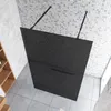 107.7x200cm+ mit 2  73-120cm Schwarz Stabilisator 10mm Nano Produktbild-Vorschau 2