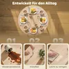 HOMCOM Esstisch Klappbar, Küchentisch für 2-4 Personen mit Produktbild-Vorschau 6
