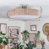 Mels Deckenlampe aus Metall/Binsenstroh/Kunststoff in Produktbild-Vorschau 4