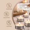 HORECA CANDLES 200 Candele Tealight Bianche - 8h di Durata, Anteprima dell’immagine prodotto 6
