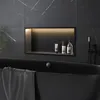 Wandeinbau-Regal Fürs Bad REA 30x60 Black Produktbild-Vorschau 2