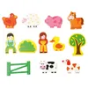 Mallette de voyage Bino avec animaux Farm Voir les images du produit 2