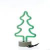 LED NEON Figur TANNENBAUM - Neonlicht - H: 27cm - Batterie Produktbild-Vorschau 1