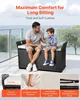 Ławka ogrodowa PE Rattan 90 Gal Deck Box Wodoodporne Podgląd zdjęcia produktu 4