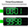 Two digital displays showing timer and countdown functions, with text describing their use. Produktbild-Vorschau