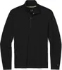 Smartwool Baselayer da uomo in Lana 25" con zip 1/4, nero S Anteprima dell’immagine prodotto 1
