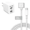 45W USB C Ladegerät + 140W MagSafe 3 Kabel 2m für MacBook Produktbild-Vorschau 1