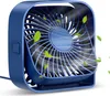 Stolný ventilátor USB, malý mini ventilátor na stôl, 360° Náhľad obrázku produktu 12