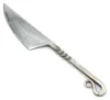 Geschmiedetes Messer mit tordiertem Griff Edelstahl Produktbild-Vorschau 1