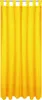 A yellow curtain hanging from a rod. Anteprima dell’immagine prodotto