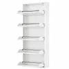 Alveon Schuhkipper Metall 5 Klappen schmal 51 x 15 x 170 cm Produktbild-Vorschau 2