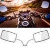 2 ks upravených štvorcových spätných zrkadiel pre motocykle Náhľad obrázku produktu 4