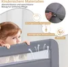 COSTWAY Bettgitter für Kleinkinder, 100x42cm Produktbild-Vorschau 8