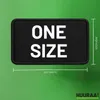 Huuraa Patch ICH HASSE MENSCHEN Black 10 x 6,5cm Baumwolle Produktbild-Vorschau 3