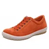 A single orange sneaker is shown against a white background. Produktbild-Vorschau
