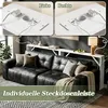 Console tafel, smal, set van 2, instaptafel met Productafbeelding-voorbeeld 5