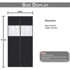 Kurtyna termiczna do drzwi chroniąca przed zimnem 90x210cm, Podgląd zdjęcia produktu 8