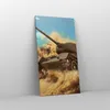 Bild auf Leinwand - Leinwandbild - Panzer Poligon Feld - Produktbild-Vorschau 4