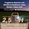 Outdoor Projector, Sound JBL, T2 Tragbarer Projektor Produktbild-Vorschau 4