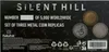 Sběratelské mince Silent Hill v balení 3 ks Náhled obrázku produktu 3