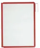 DURABLE Sichttafeln rot, Pckg. a 5 Stück Produktbild-Vorschau 5
