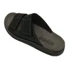 A single black sandal is shown against a white background. Anteprima dell’immagine prodotto