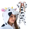 Onesie Kigurumi Pyžamo Fudge Kostým Deti 105-115cm Náhľad obrázku produktu 1