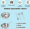 Kinderküche mit Licht und Sound, Kinder Spielzeugküche mit Produktbild-Vorschau 6