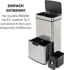 Klarstein Touchless Mülleimer Sensor-Mülleimer, 72 Liter Produktbild-Vorschau 3