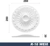 MARBET DESIGN Stuckrosette aus EPS Styropor - Deckenrosette Produktbild-Vorschau 2