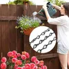 Metall Ketten,Kette Blumenampel,6 Stück Pflanzenhänger Produktbild-Vorschau 3