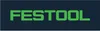 The image displays the brand logo 'FESTOOL' in green text on a dark blue background. Produktbild-Vorschau