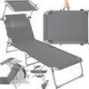 Gartenliege Chloé klappbar 190 x 68 x 65 cm Produktbild-Vorschau 11