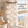 Perlmuttscheiben natur 1 kg ca. 200-300 Stück Capiz Produktbild-Vorschau 3