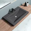 doporro Lavabo ad Incasso Soprapiano Lavabo Bagno da Anteprima dell’immagine prodotto 3