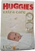 Huggies Baby Extra Care Windeln Größe 1 2-5 kg 4 x 28 Produktbild-Vorschau 2