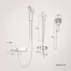 EMKE Système de douche avec thermostat divisé Blanc Hauteur Voir les images du produit 10