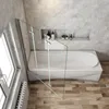 AICA 120cmx140cm Badewannenaufsatz 6mm NANO ESG-glas Produktbild-Vorschau 2