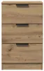 vidaXL Nočné stolíky 2 ks. Artisan dub 40x36x65 cm materiál Náhľad obrázku produktu 6