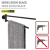 WENKO Handtuchhalter 'Bosio' in mattschwarz mit 2 Produktbild-Vorschau 3
