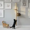 tiragraffi da parete da 132 cm con 2 piattaforme per gatti Anteprima dell’immagine prodotto 2